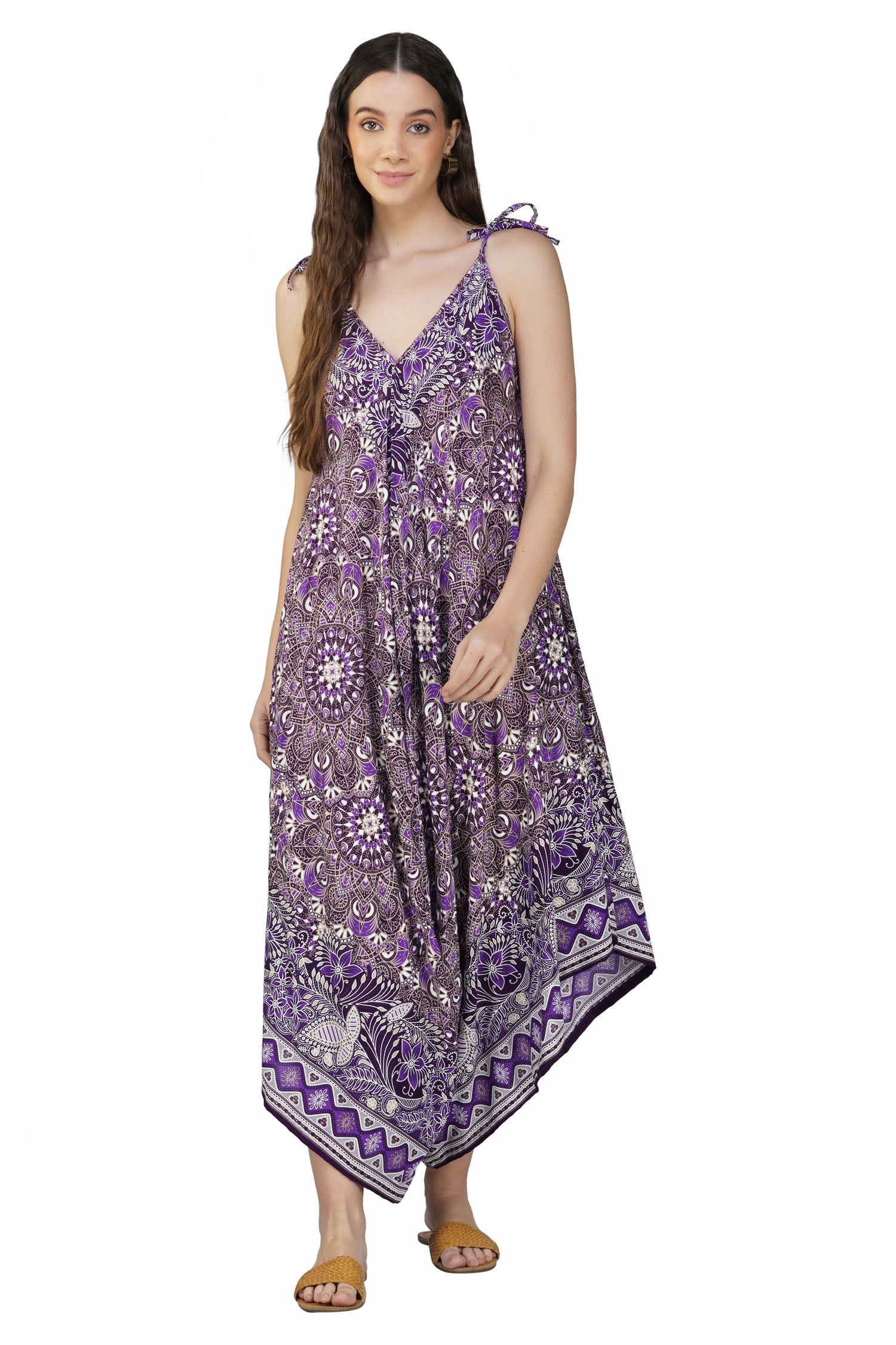 Full Length Jumpsuit - Lilac
