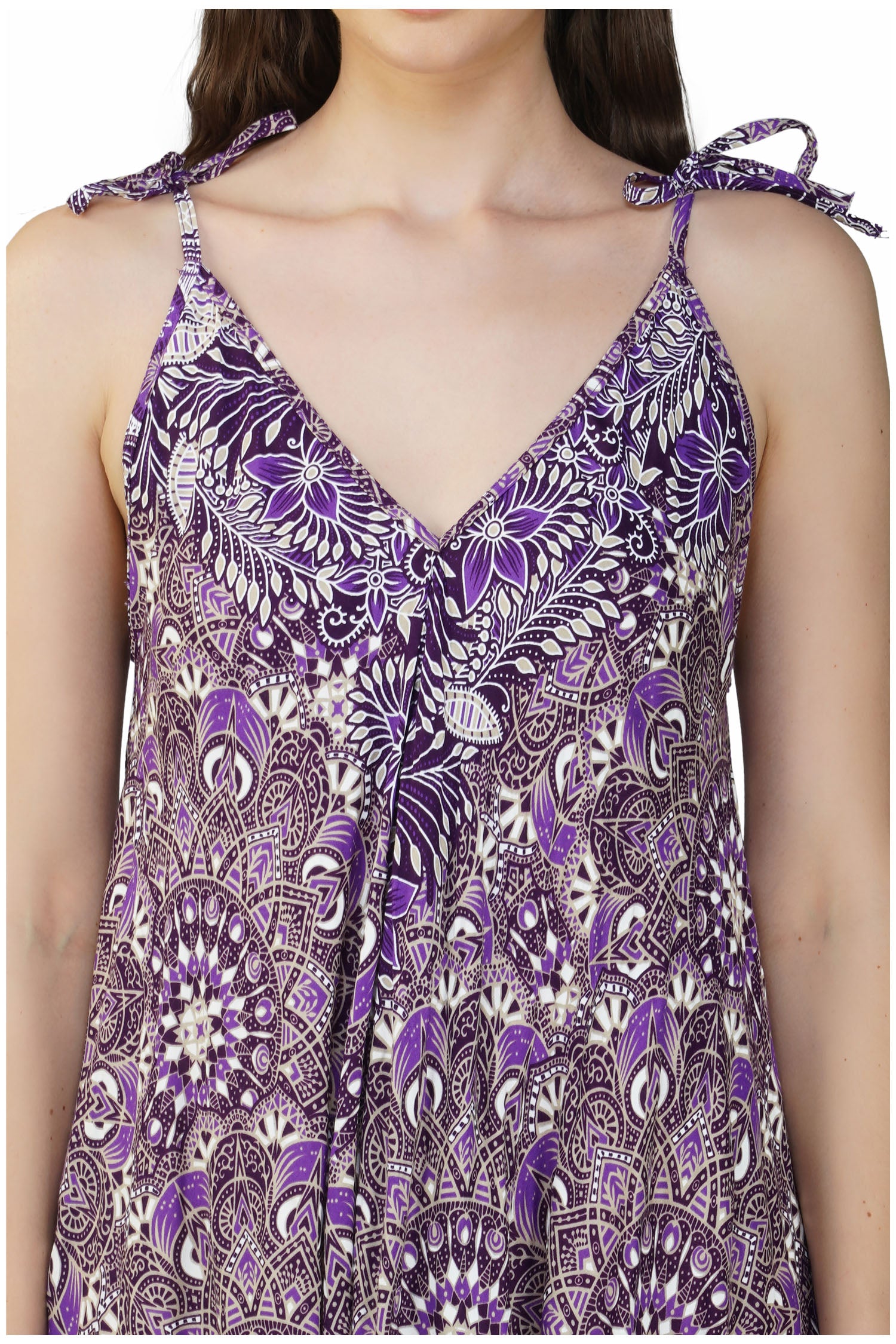 Full Length Jumpsuit - Lilac